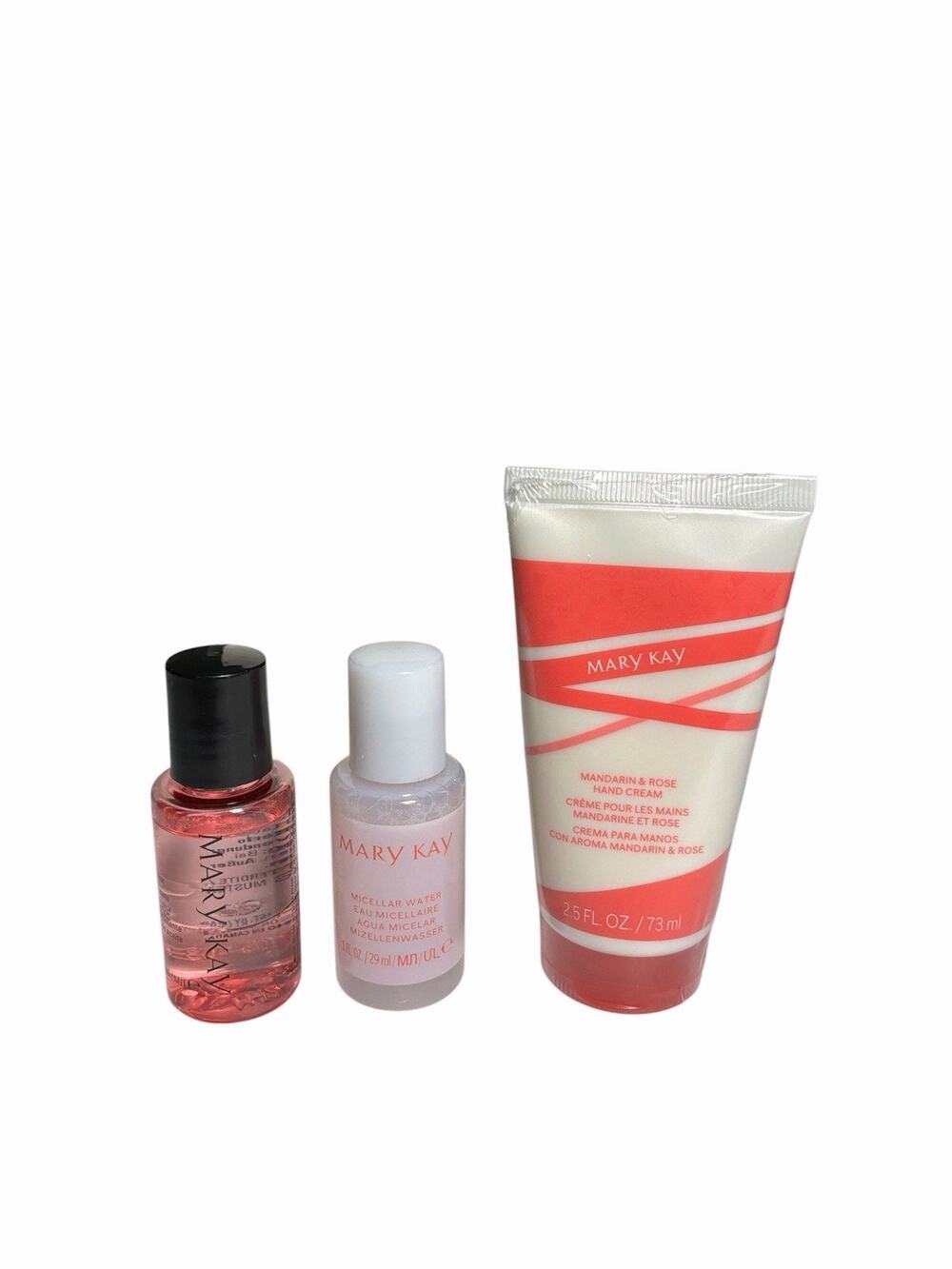 Mary Kay Lot of 3 Hand Cream ~ Eye Make Up Remover ~ Micellar Water New!
